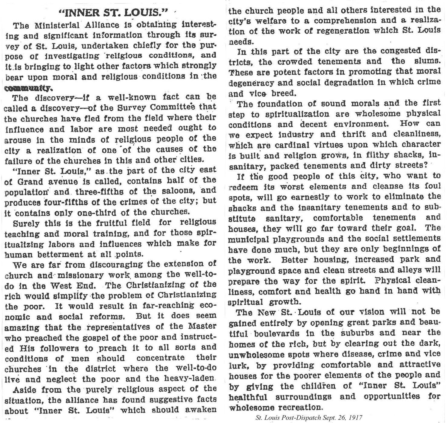 "Inner ӣƵ" clipping Sept. 26, 1917